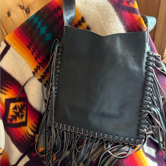 Raviani Brown Leather Crossbody Bag - Picture 2 of 7